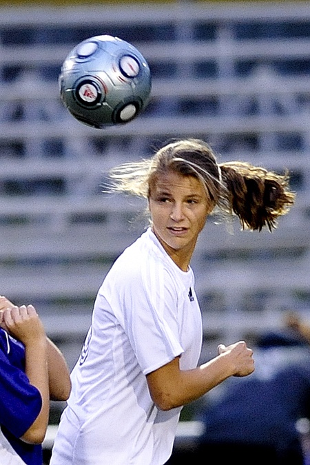 Siara Byers led the Olympic League with 23 goals this season.