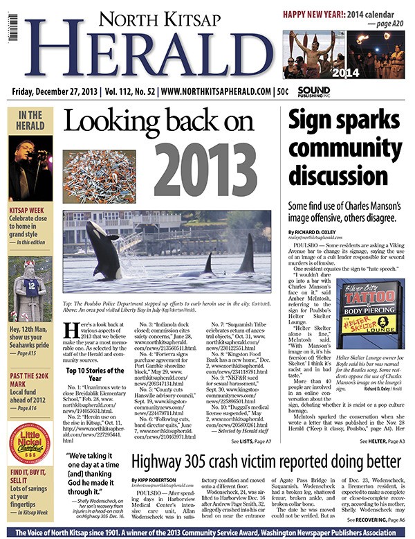 The Dec. 27 edition of the North Kitsap Herald: 36 pages in two sections