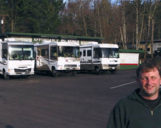 Marc Scott opened Affordable RV Repair in Bremerton Jan. 1. He has more than 20 years of experience in RV repair.