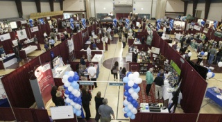 The second annual Westsound Business Expo at the Kitsap County Fairgrounds Pavilion was a success Thursday night