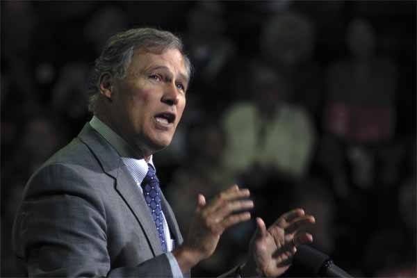 Jay Inslee stumps on behalf of U.S. Sen. Patty Murray