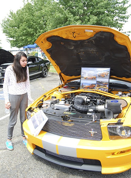 The Mustangs on the Waterfront car show July 26 captured the attention of the curious in Port Orchard. Mustangs of all vintages and design populated the lot just off Bay Street.