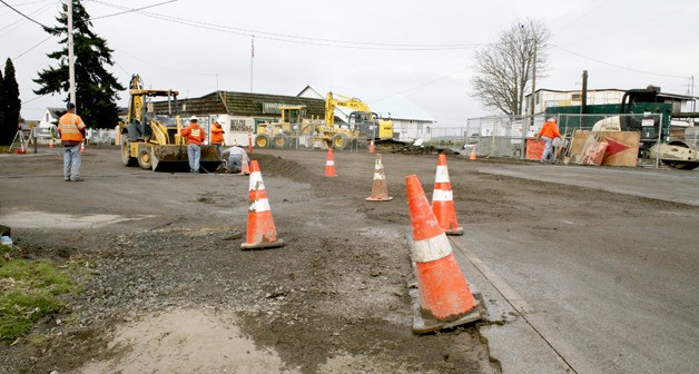 Repaving work on Twin Spits Road is expected to begin next week.