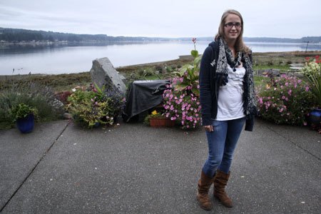 Louise Göbbels is a on student exchange program through the Silverdale Rotary through the end of the school year. She is from Belgium and is attending Central Kitsap High School.