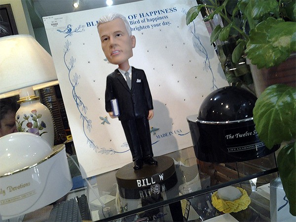 Items at Gifts of Promise are inspirational and fun. Here’s a bobblehead doll of Bill W