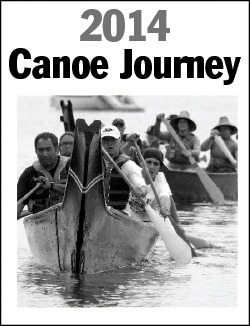 The 2014 Canoe Journey returns to Bella Bella