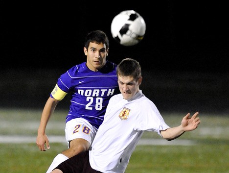 North Kitsap defender Spencer Black