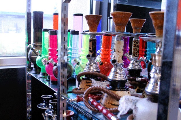 Up in Smoke will sell a variety of hookahs as well as other smoking supplies and accessories.