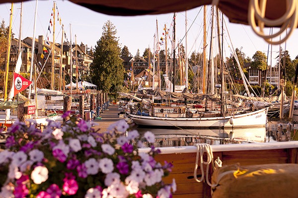 The Bainbridge Island Wooden Boat Festival