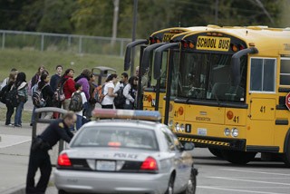 The Washington State Patrol bomb squad and Bremerton Police Department  was called out to Mountain View Middle School Friday afternoon as school was getting out due to a bomb scare.