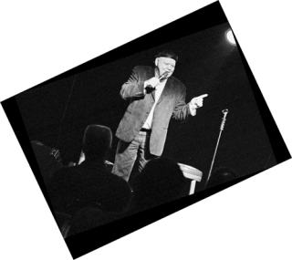 Northwest comedy veteran Mike Wally Walter on a recent night at Slip 45.