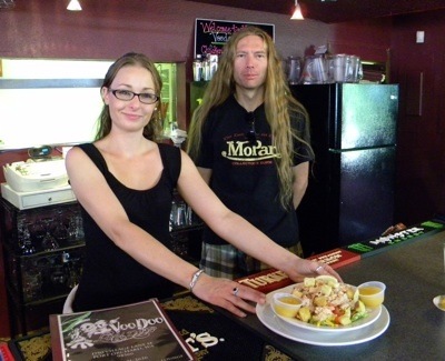 Bartender Jeri Wills and Voodoo Lounge owner Jon Baglien are providing a new Port Orchard nightlife option.