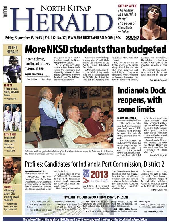 The Sept. 13 North Kitsap Herald: 44 pages in two sections