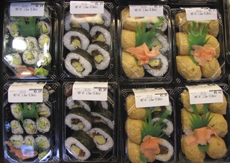 Lunchtime sushi has become a popular fare at Sushi Ko inside Poulsbo's Central Market.