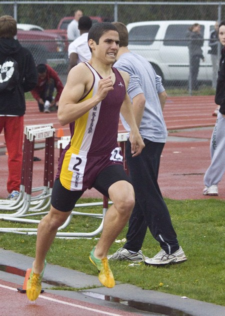 South Kitsap senior Andrew Crock will compete in the 800-meter run and 1