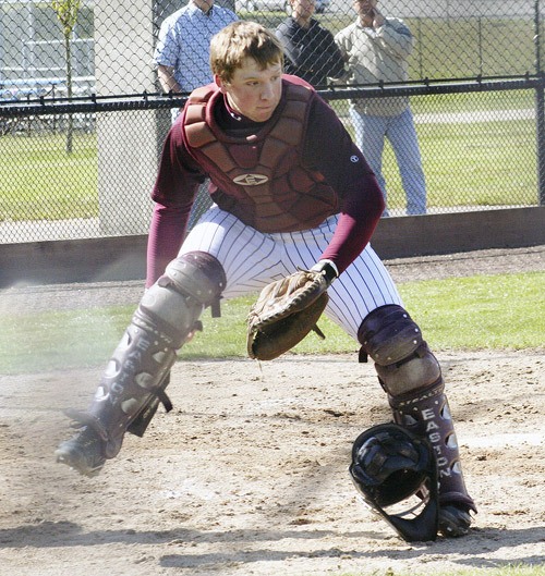 South Kitsap catcher Michael Nelson