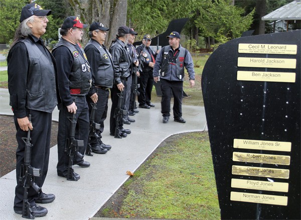 Port Gamble S'Klallam hosted a veterans' honor ceremony and a luncheon Nov. 12.