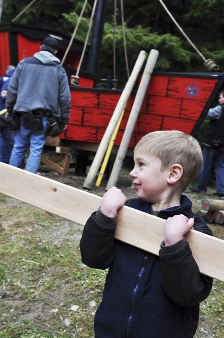 Seabeck's pint-sized pirate gets his wish for a ship of his own