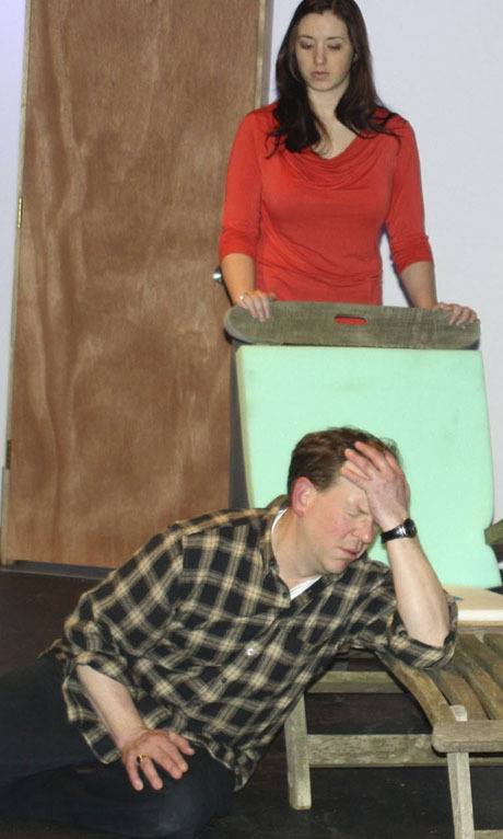 Valerie Anne and Fred Saas in the Jewel Box Theatre's 'Scotland Road