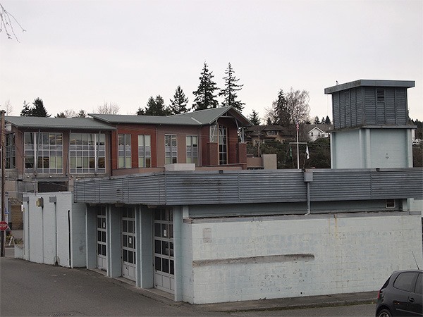 Demolition of Poulsbo’s old city hall on Jensen Way will be timed as close as possible to the beginning of construction of a hotel at the site.