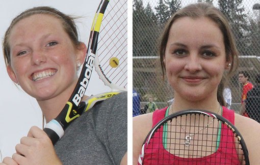 Kingston doubles team Becca McNurney and Kati Schwabe will compete in the 2A Girls State Tennis Doubles Championships May 24-25.