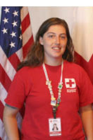 American Red Cross volunteer Tracee Dunn responded to Louisiana last month where she helped victims of Hurricanes Gustav and Ike.