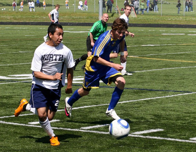 North Kitsap Soccer Club U-19 teams United and Havoc play at Viking Cup on Sunday.