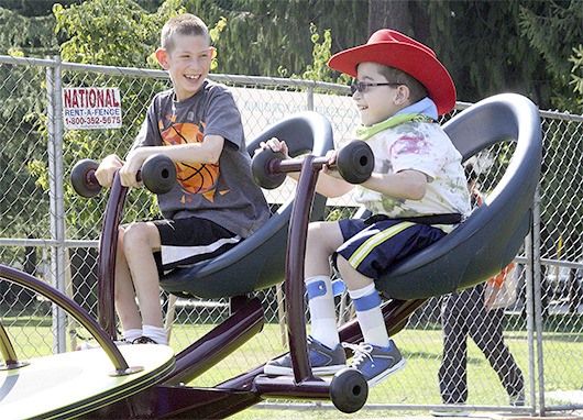 Cougar Valley Elementary classmates Michael Czarnik