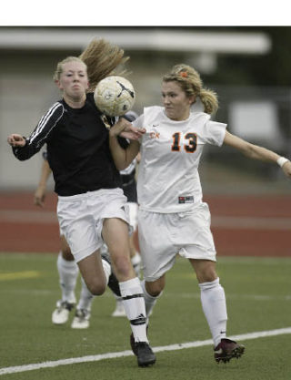 CK’s Hannah Anderson (13) was selected to the 2008 AKC Girls Soccer Team.