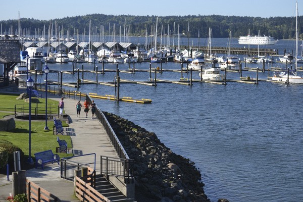 The American Cruise Line ship made its first landing in Poulsbo last Friday