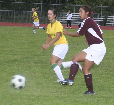 South Kitsap senior Christina Boddie scored a goal as the Wolves opened their season with a 4-2 nonleague win Tuesday night against Roosevelt at Joe Knowles Field.