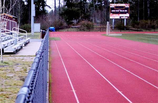 The Kingston High School track will receive repairs if the North Kitsap School Board approves the maintenance facility spending $49