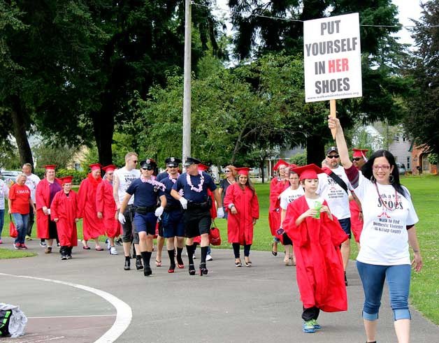 YWCA Kitsap County's 2016 Walk a Mile in Her Shoes event