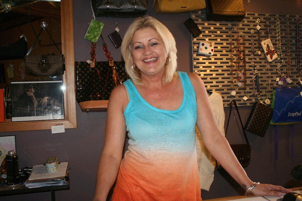 Diann Scanga is loving her new consignment business.