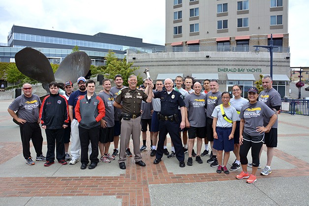 On the Bremerton boardwalk