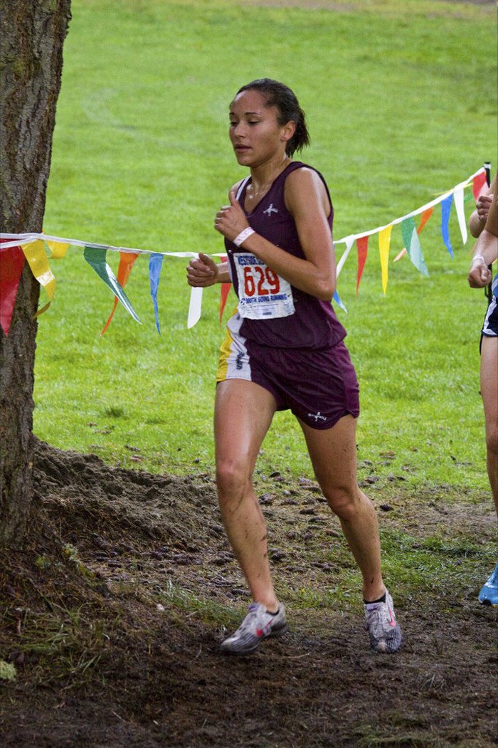 Senior Amanda Wilson leads the 2011 South Kitsap cross country team.