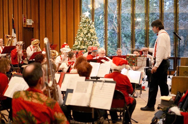 The Hometown Band will perform its final holiday concert of the season in Hansville on Dec. 22.