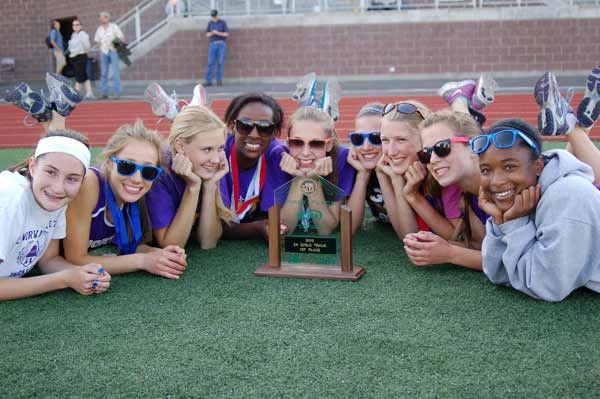 The North Kitsap High School girls track and field team took first place at the 2A state meet May 26 at Mount Tahoma High School. The title is the third a team has earned for the school.