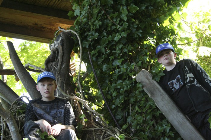 Kitsap County officials say Aidin and Gaven Freeland’s treehouse is too dangerous to permit.