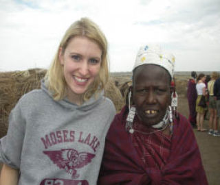 Miss Kitsap 2008 Samantha Przybylek provided care to nomadic African villagerd during a recent trip to Tanzania.