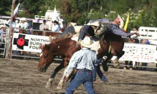 There were nine floor events at last weekend’s Thunderbird Pro Benefit Rodeo