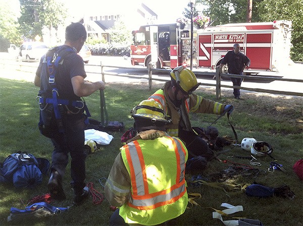 NKF&R crews pack up the specialized ropes