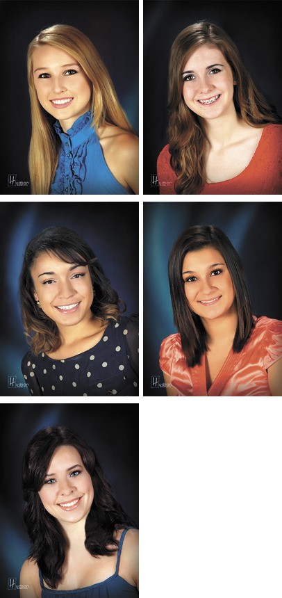 Top row from left: Leah Van Liesholt