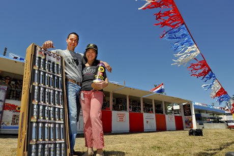 John Miller and Janice Ventura are the faces behind some of the most explosive fireworks shows in Kitsap County. Their team will be at the ready to make sure Poulsbo’s Fireworks Over the Fjord runs smoothly tonight. The show starts at about 10:20 p.m. over Liberty Bay.