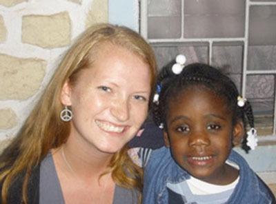 South Kitsap resident Molly Hightower was volunteering with special needs children in Haiti. She was killed when the building she lived in collapsed Tuesday.