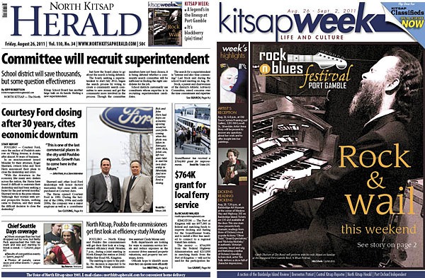 The Aug. 26 North Kitsap Herald and KitsapWeek are available now in stores and at newsstands — two sections