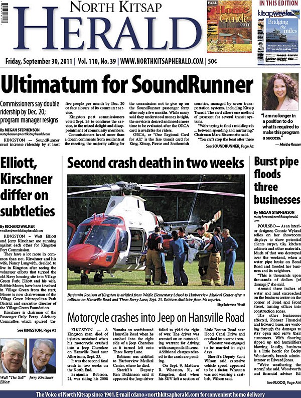 The Sept. 30 North Kitsap Herald: 56 pages of local news