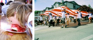 The Fourth of July tends to bring out Kitsap's true colors evidenced by Poulsbo's eating contests and Bainbridge's zany parade.