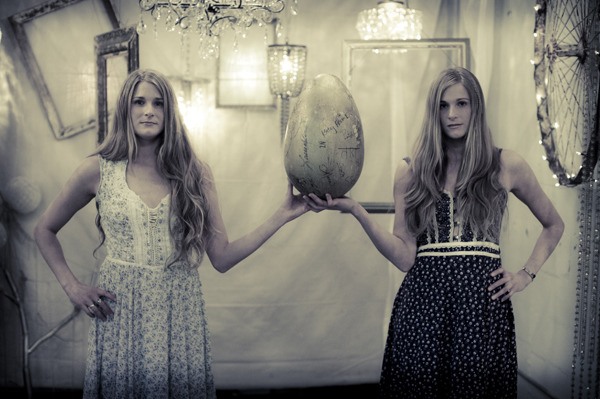 The Shook Twins — Laurie and Katelyn — intertwine harmonies with an eclectic and eccentric blend of folk