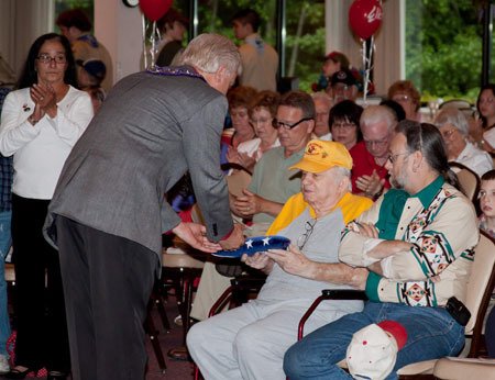 People celebrated Flag Day June 9 at the Bremerton Elks Lodge.